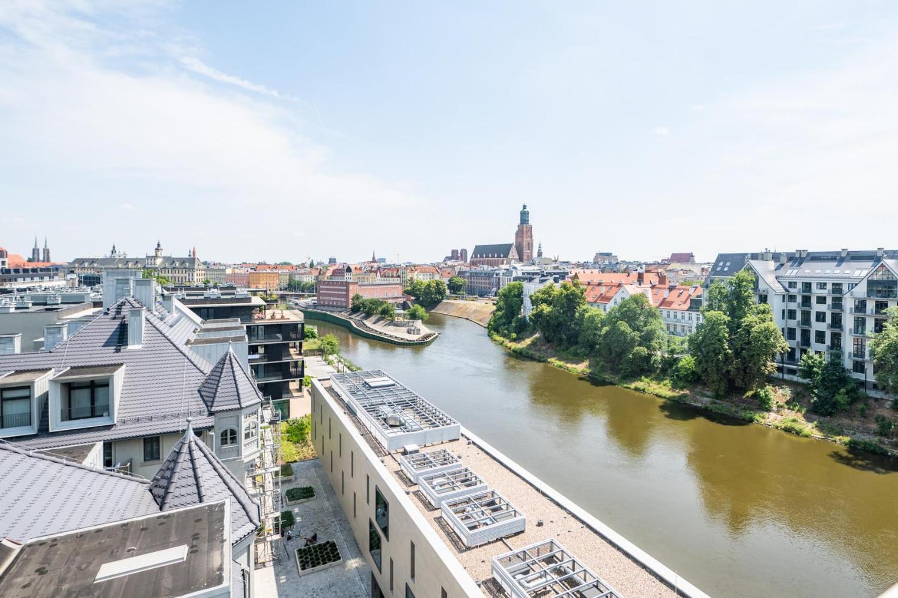 Nice View Apartment, Free Underground Parking, City Square 6 Min Wrocław Buitenkant foto